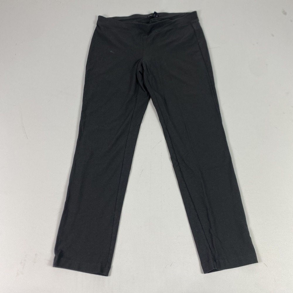 Eileen Fisher Pants Womens S Petite Gray Ankle Skinny Jersey Pull On Stretch